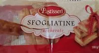 Mängden socker i Sfogliatine zuccherate