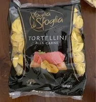 Mängden socker i Tortellini alla carne