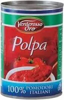 Mängden socker i Polpa di pomodoro