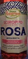 Mängden socker i Sciroppo di rosa
