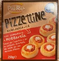 Mängden socker i Pizzettine margherita