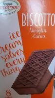 Mängden socker i Gelato biscotto vaniglia e cacao