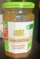 Mängden socker i Composta biologica albicocche