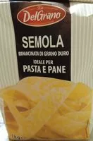 Mängden socker i Semola rimacinata grano duro