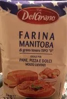 Mängden socker i Farina manitoba di grano tenero TIPO “0”