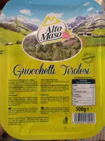 Mängden socker i Gnocchetti tirolesi