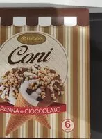 Mängden socker i Cono panna e cioccolato