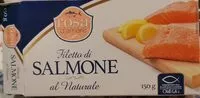 Mängden socker i Filetto di salmone al naturale