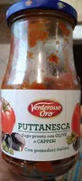 Mängden socker i sugo pronto con olive e capperi - puttanesca