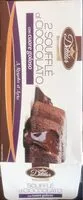 Mängden socker i 2 soufflè al cioccolato con cuore cremoso