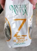 Mängden socker i Semi di zucca sgusciati