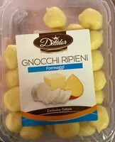 Mängden socker i Gnocchi ripieni ai formaggi