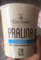 Mängden socker i Pralina