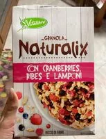 Mängden socker i Granola Naturalix