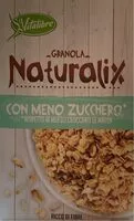 Mängden socker i Granola Naturalix