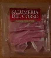 Mängden socker i Prosciutto crudo