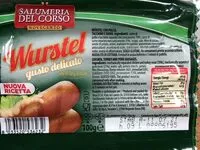 Mängden socker i wurstel gusto delicato