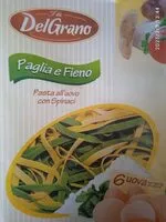 Mängden socker i Pasta all'uovo con spinaci