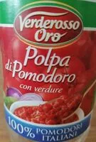 Mängden socker i Polpa di pomodoro