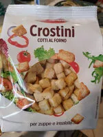 Mängden socker i Crostini cotti al forno