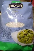 Mängden socker i Riso Roma