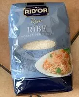 Mängden socker i Riso Ribe