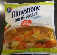 Mängden socker i Minestrone con 16 verdure