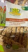 Mängden socker i Grissini rustici bio