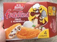 Mängden socker i Fagottini