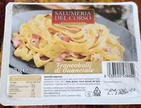 Mängden socker i Francobolli di guanciale