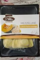 Mängden socker i Mezzelune con Zucca e Crema di formaggi