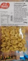 Mängden socker i Cappelletti con prosciutto crudo
