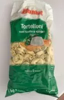 Mängden socker i Tortelloni Ricotta e Spinaci
