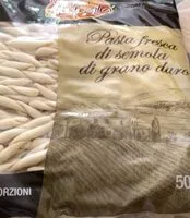 Mängden socker i Pasta fresca di grano duro