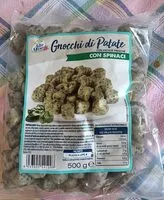 Mängden socker i Gnocchi di Patate con Spinaci