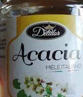 Mängden socker i Miele di acacia