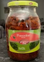 Mängden socker i Pomodori secchi sott’olio