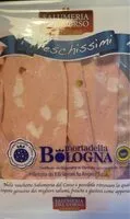 Mängden socker i Mortadella Bologna