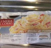 Mängden socker i Sticks di guanciale
