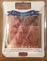 Mängden socker i Prosciutto Crudo