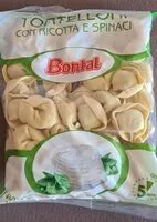 Mängden socker i tortelloni di ricotta e spinaci