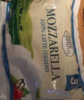 Mängden socker i Mozzarelle