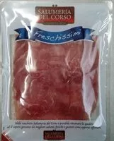 Mängden socker i Bresaola di suino