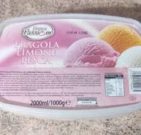 Mängden socker i Fragola Limone Pesca