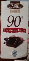 Mängden socker i Fondente extra 90%