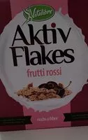 Mängden socker i Aktive flakes frutti rossi