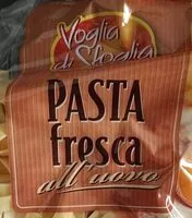 Mängden socker i tagliatelle all'uovo fresche