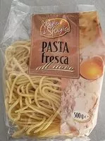 Mängden socker i Pasta Fresca all'uovo