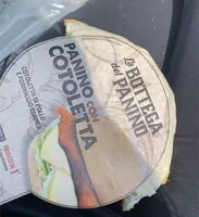 Mängden socker i Panino con cotoletta