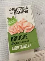 Mängden socker i Brioche sfogliata a mano mortadella